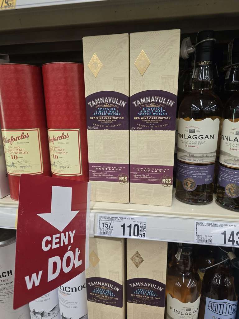 Whisky Tamnavulin Red Wine Cask