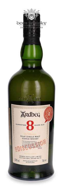Whisky Ardbeg 8 YO 50,8 % w cenie najniższej od"światowej" tylko 248 PLN
