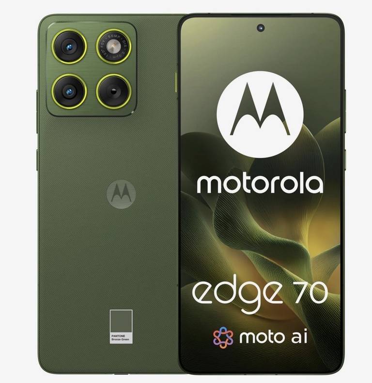 Smartfon Motorola edge 70 5G 12/512GB Bronze Green 120Hz