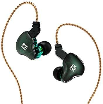 Słuchawki, monitory dokanałowe KBear KS2 zielone