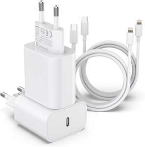 ZNBTCY Apple MFi Certified ładowarka do szybkiego ładowania 25W USB C kabel lightning 13.43€