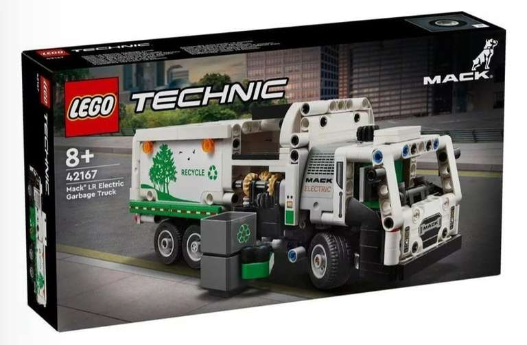[Zbiorcza] LEGO taniej o 30zł z kodem InPost Pay i darmową dostawą, np. LEGO Technic 42136 Traktor John Deere 9620R 4WD za 77.90zł