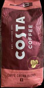 Kawa ziarnista 1 kg Costa Coffee Caffe Crema Blend Biedronka(z kartą MB)