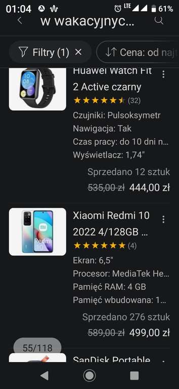 Xiaomi Redmi 10 2022 4/128 za 499 zł (tylko kolor jasno niebieski)w aplikacji X-kom z kodem laptopy gsm