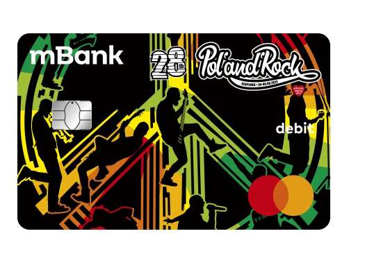 Limitowana karta mBank z okazji Pol'and'rock 2022