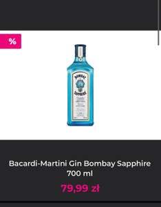 Bombay Saphire Gin 40% 0.7