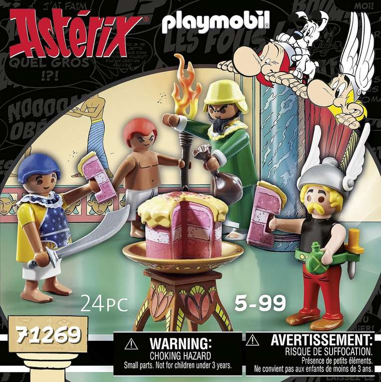 PLAYMOBIL Asterix 71269 Zatruty tort Piramidonisa | darmowa dostawa z Amazon Prime