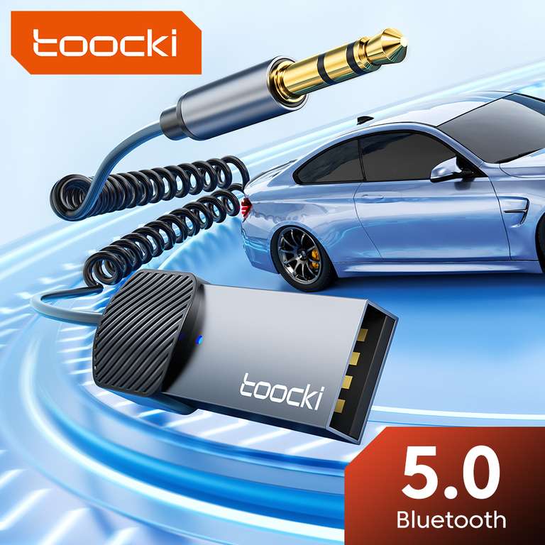 Bezprzewodowy Adapter Bluetooth 5.0 AUX głośnik samochodowy US $3.42