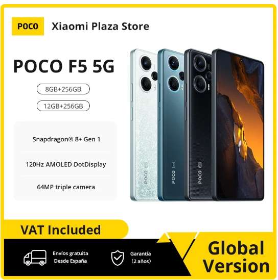 Smartfon POCO F5 12+256GB Global USD300.42