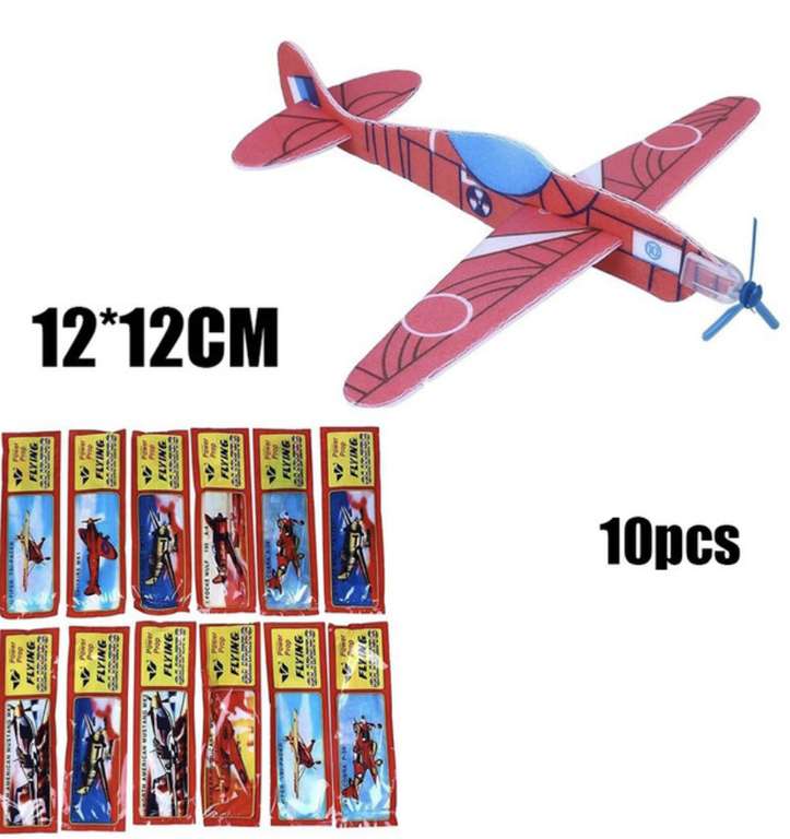 Piankowy samolot (szybowiec) zabawka [10 sztuk] - flying glider US $2.14