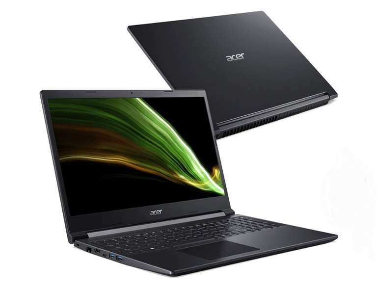 Laptop ACER Aspire 7 A715-42G 15.6" IPS R5-5500U 8GB RAM 256GB SSD GeForce GTX1650