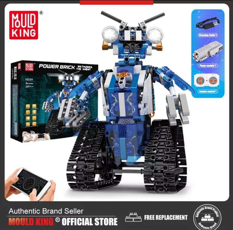 Robot Mold King 15059 zestaw kompletny.