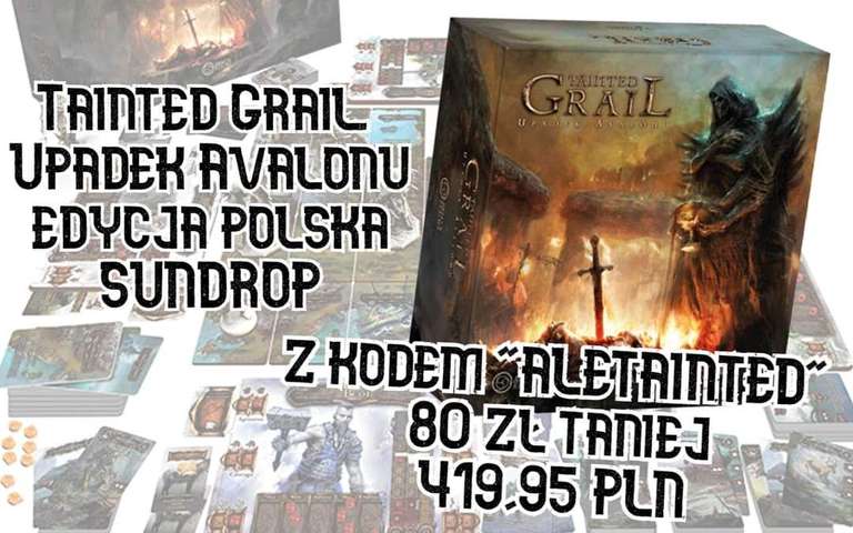 Gra planszowa Tainted Grail. Upadek Avalonu (edycja polska) Sundrop