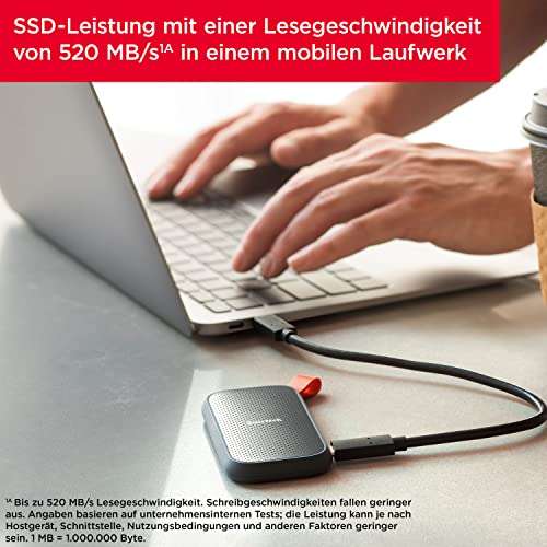 Dysk zewnętrzny SSD Sandisk Portable 2TB 520MBps
