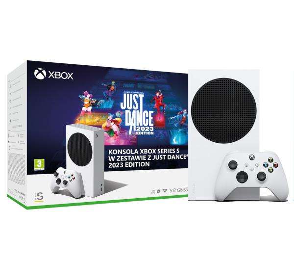 Konsola Xbox Series S + Gra Just Dance 2023 | Również dostępna wersja z dodatkowym padem |@AllegroDays