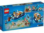LEGO 60377 City - Łódź do nurkowania badacza
