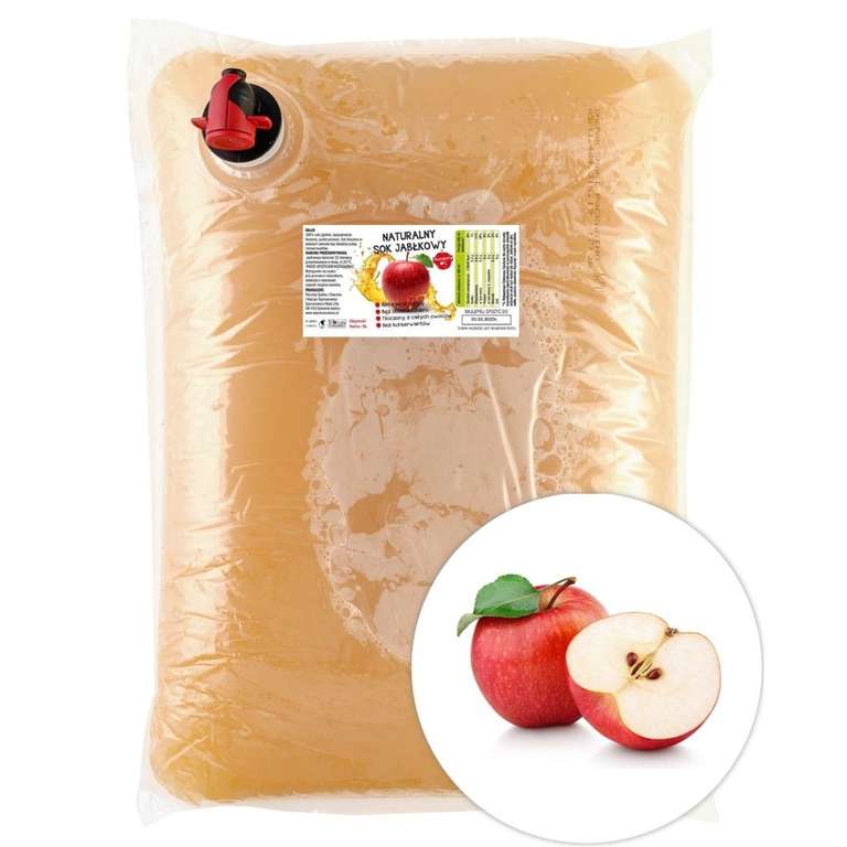 Sok NFC jabłkowy 5l słodki lub wytrawny. Przedsprzedaż shopee.pl