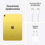 Apple 2022 iPad 10,9 cala (Wi-Fi, 64 GB) - żółty (10. generacji)