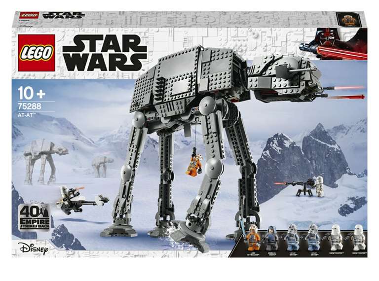 Wyprzedaż LEGO Star Wars - przykładowo 75288 AT-AT
