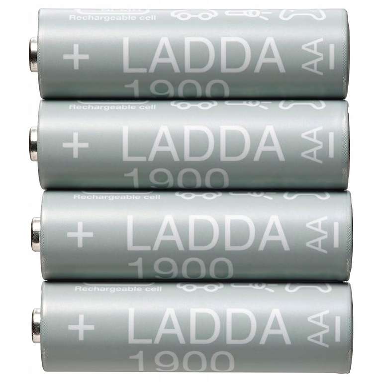 IKEA LADDA Akumulatorki AA (R6) 1900 mAh 8 szt.