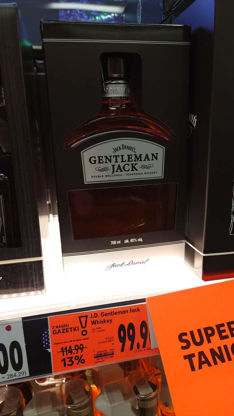 Whiskey Jack Daniel's Gentleman Jack 0,7