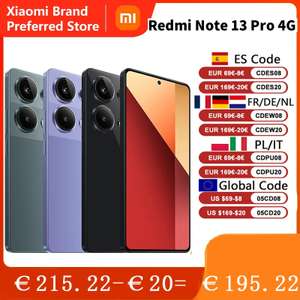 Smartfon Redmi Note 13 Pro 4G 12GB+512GB USD246.64