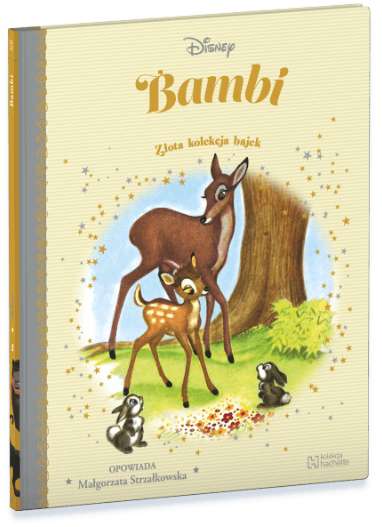 Złota kolekcja bajek Disneya, 3 tomy: Bambi, Król Lew, Królewna Śnieżka + puzzle 30 elementów
