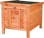 Drewniany domek dla królika, fretki - TRIXIE 62391 (42x43x51cm)