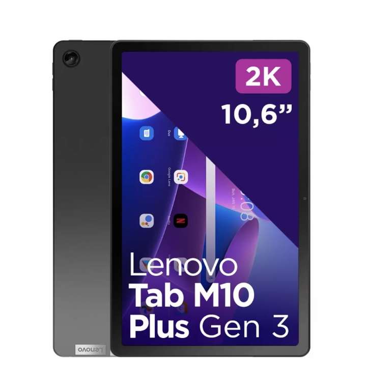 Tablet Lenovo Tab M10 Plus 3rd Gen (10,6” 2k, 4+128, Android 12) + ADP One za rejestracje zakupu