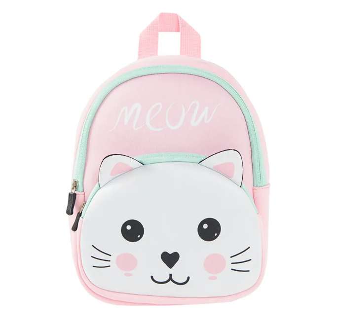 Plecak dla przedszkolaka, Kot, neoprenowy, Smiki