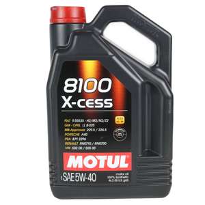 MOTUL olej silnikowy syntetyczny 8100 X-cess 5W-40 (0zl odbiór w hurtowni)
