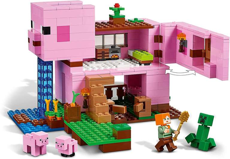 Klocki LEGO 21170 Minecraft - Dom w kształcie świni
