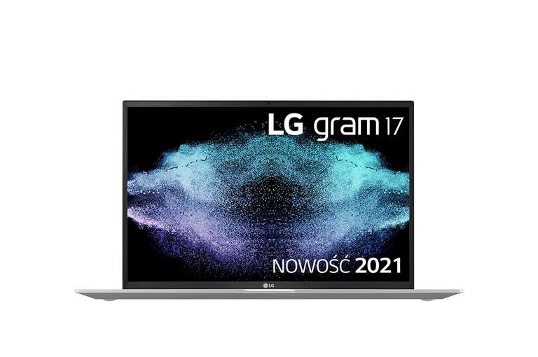 Laptop LG Gram 17'' 2021 + Monitor LG UltraWide 34WP65C gratis