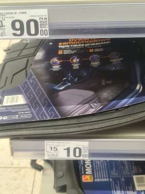 Tylne, gumowe dywaniki samochodowe 2 sztuki w Auchan