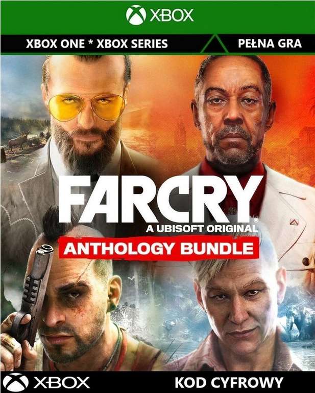Far Cry Anthology Bundle AR XBOX One / Xbox Series X|S CD Key - wymagany VPN