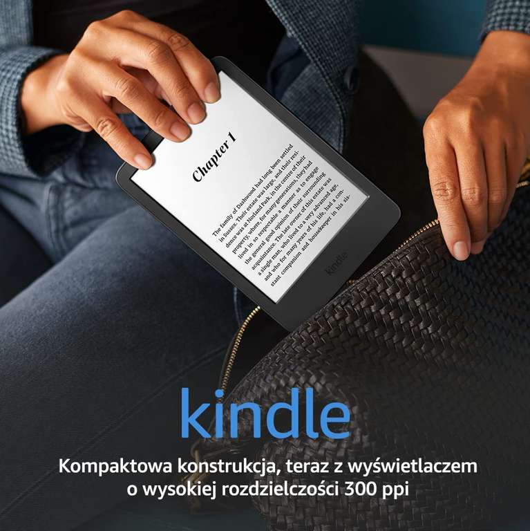 Czytnik Kindle 5 11.generacji (2022) 16GB z 6-calowym wyświetlaczem bez reklam