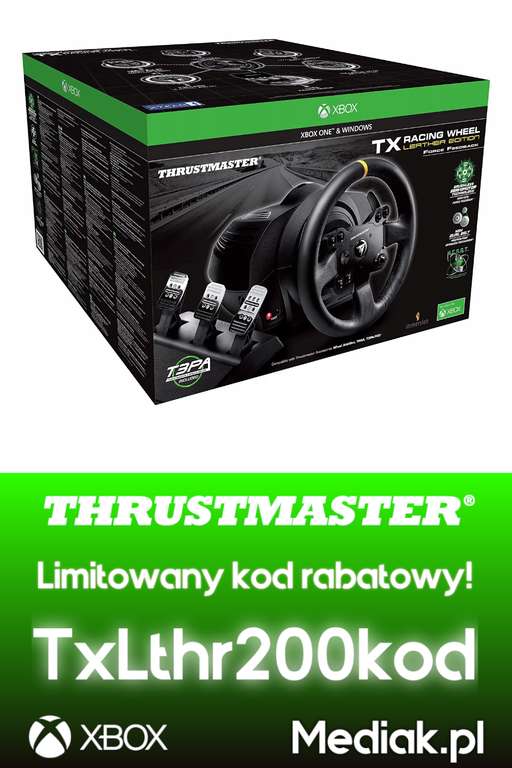 Kierownica Thrustmaster Tx Leather Xbox PC 4460133