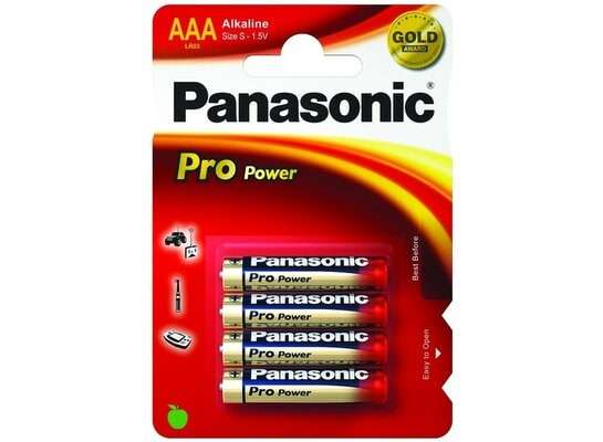 Bateria PANASONIC AAA LR03PPG/4BP