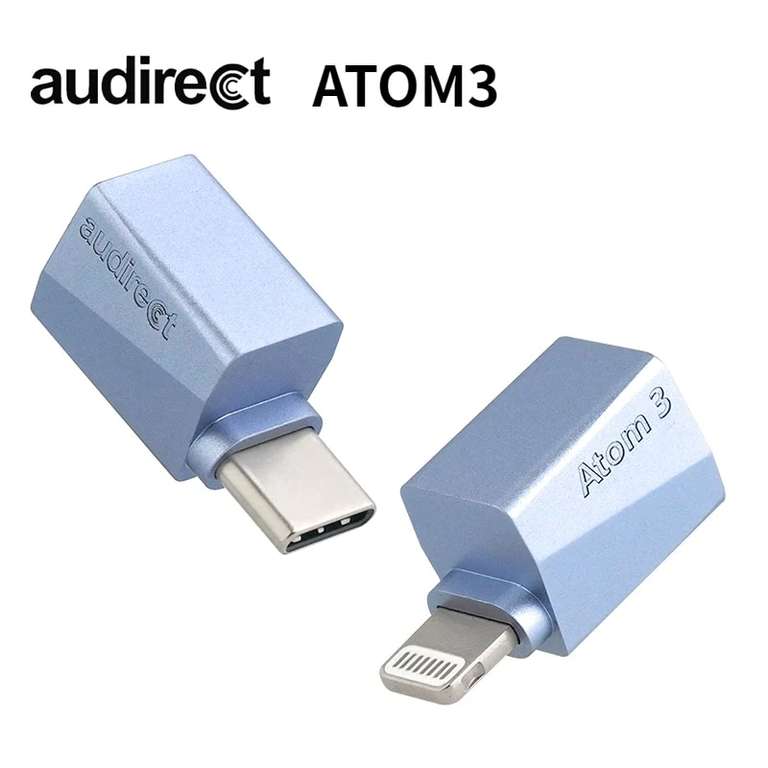 Audirect ATOM3 ESS9280AC PRO DAC USB-C Lightning