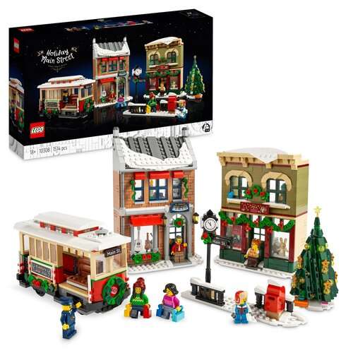 LEGO Icons 10308 Świąteczna główna ulica