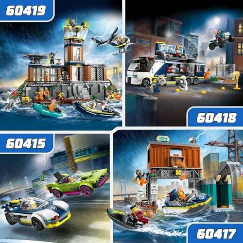 LEGO 60419 City - Policja z Więziennej Wyspy | 66.14€