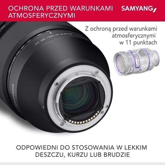 Obiektyw Samyang F2.0-2.8 35-150 mm mocowanie Sony E mount
