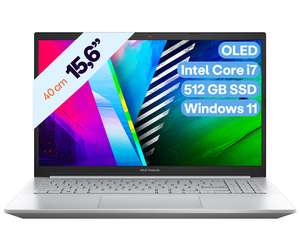 Laptop ASUS VivoBook Pro 15, i7-11370H, 16 GB RAM, GeForce GTX 1650 4 GB GDDR6, 512 GB SSD M.2, W11 Home