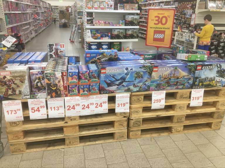Lego do -30% | Auchan | Olsztyn.