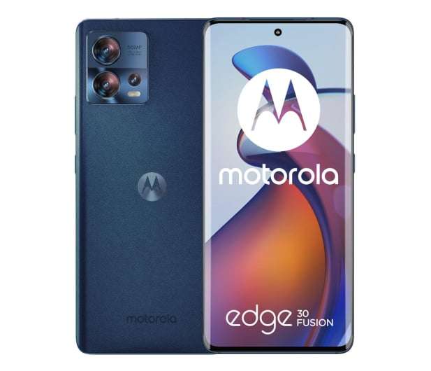 Smartfon Motorola edge 30 fusion 5G 8/128GB Neptune Blue – Vegan Leather 144Hz