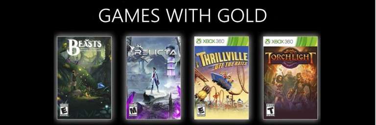 Games with Gold w lipcu 2022 - Beasts of Maravilla, Relicta, Thrillville: Off the Rails i Torchlight