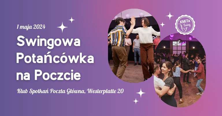 Swingowa potańcówka na Poczcie Głównej przy Westerplatte 20 w Krakowie >>> bezpłatny wstęp
