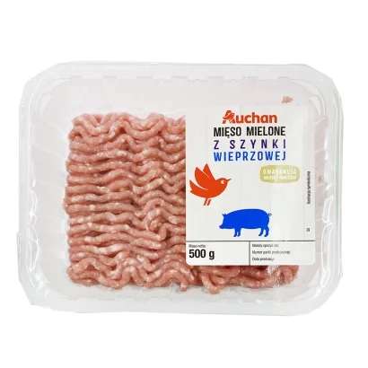 Mięso mielone z szynki MAP 500g za 7.99 zł @Auchan