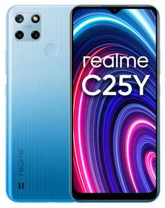 Smartfon Realme C25 Y 4/128GB Glacier Blue (oraz Metal Grey)
