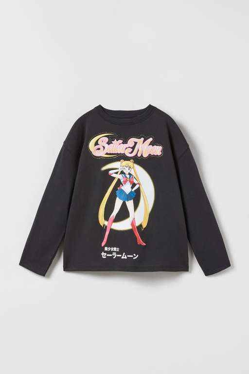 Zara koszulka dziecięca Sailor Moon